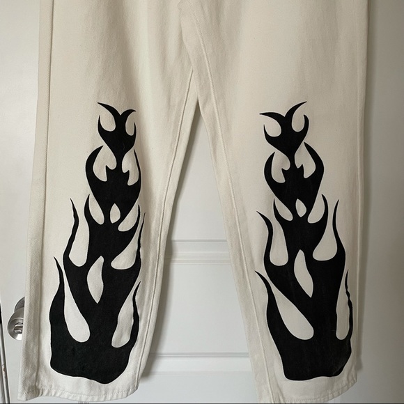 Shein Flames Pants - Picture 3 of 3